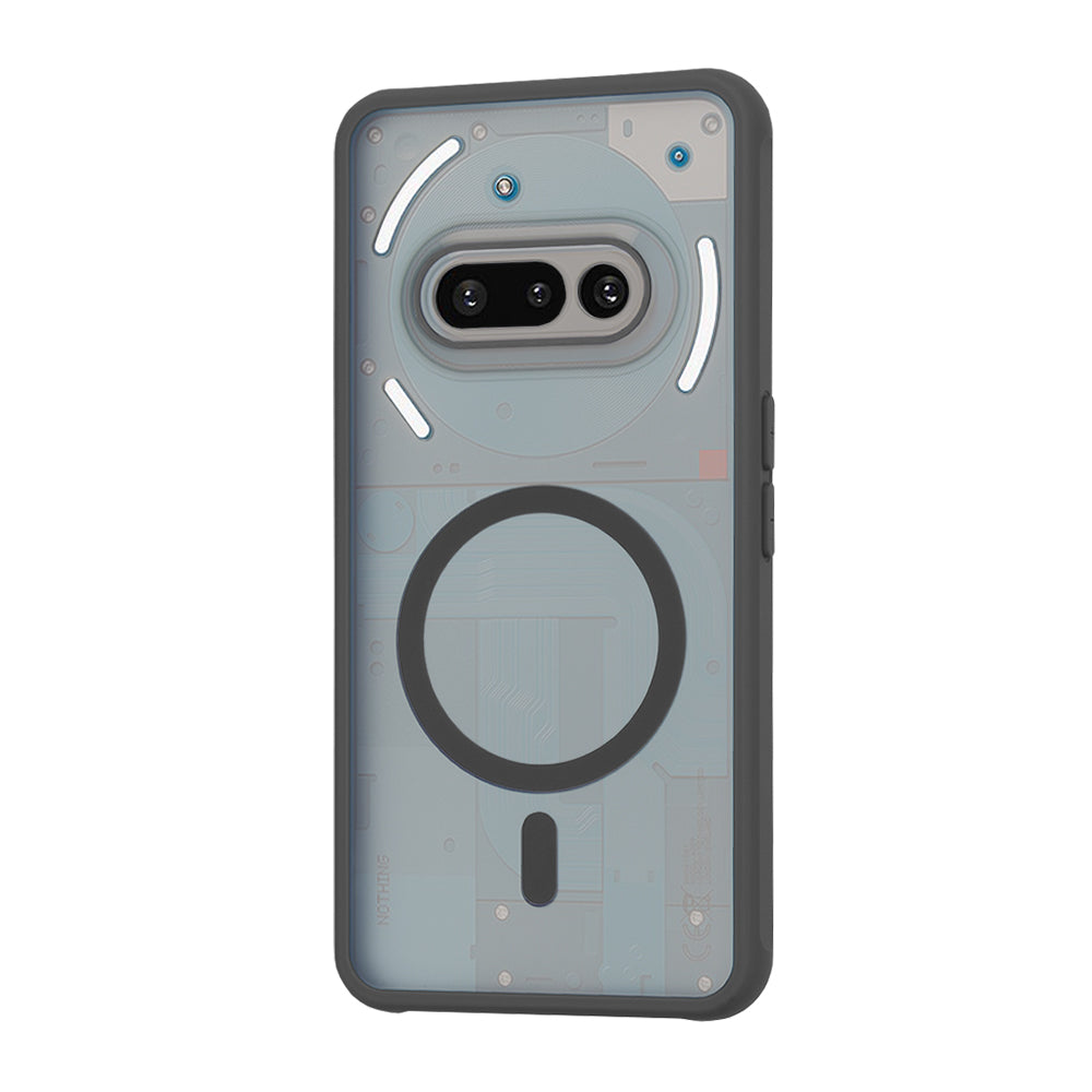 Techsuit - HaloFrost MagSafe Series - Nothing Phone (3a) - Smoke Black