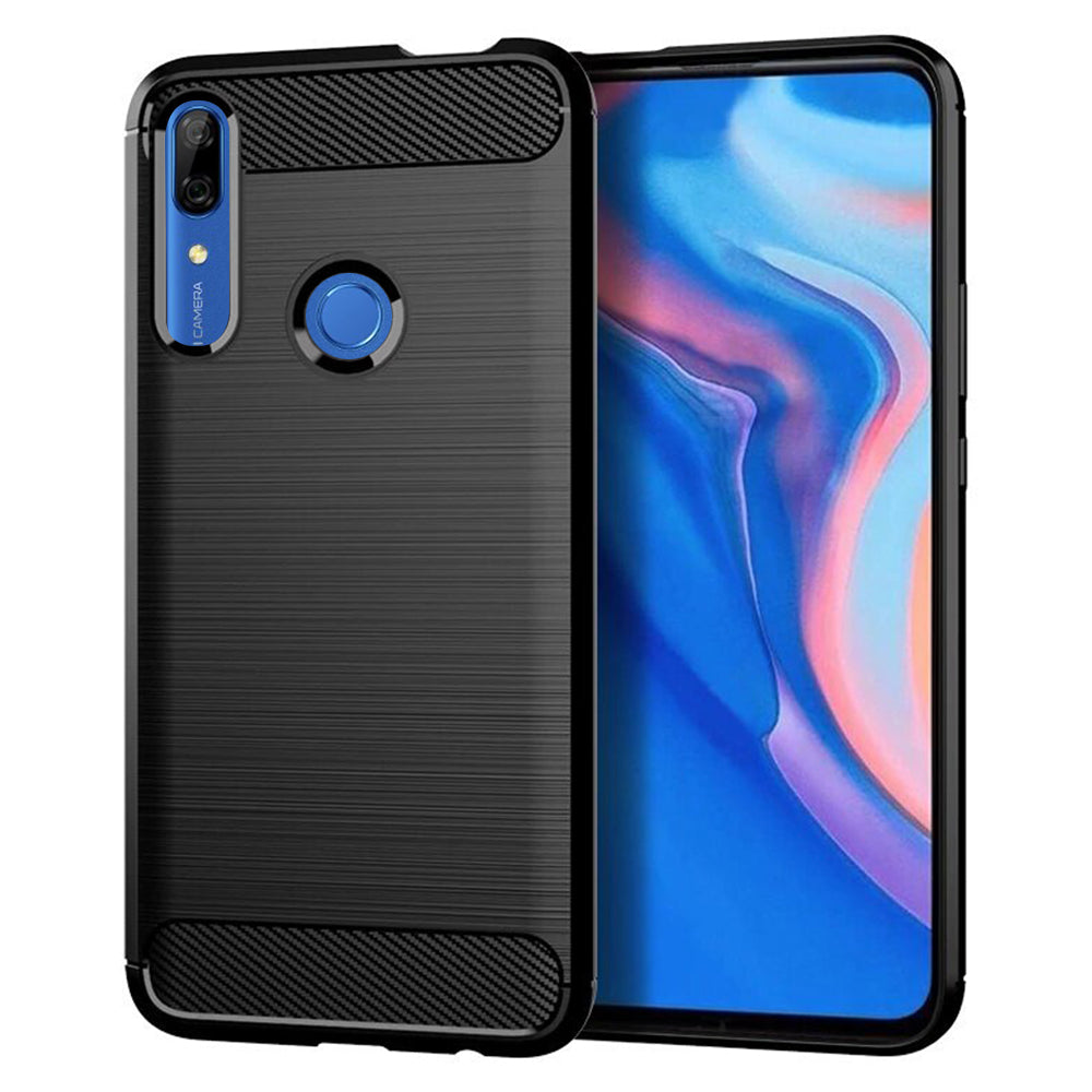 Techsuit - Carbon Silicone - Huawei P Smart Z - Black