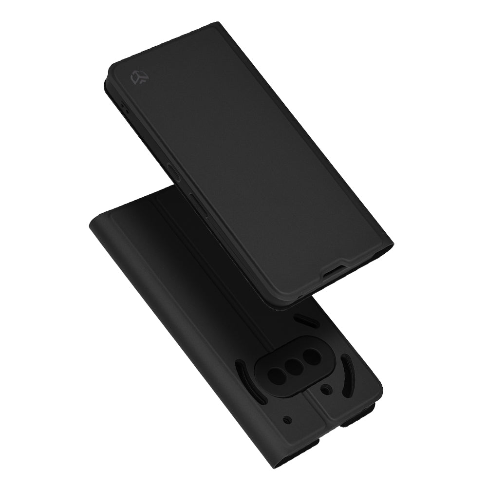 Techsuit - Magskin Book - Nothing Phone (3a) - Black