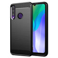 Techsuit - Carbon Silicone - Huawei Y6p - Black