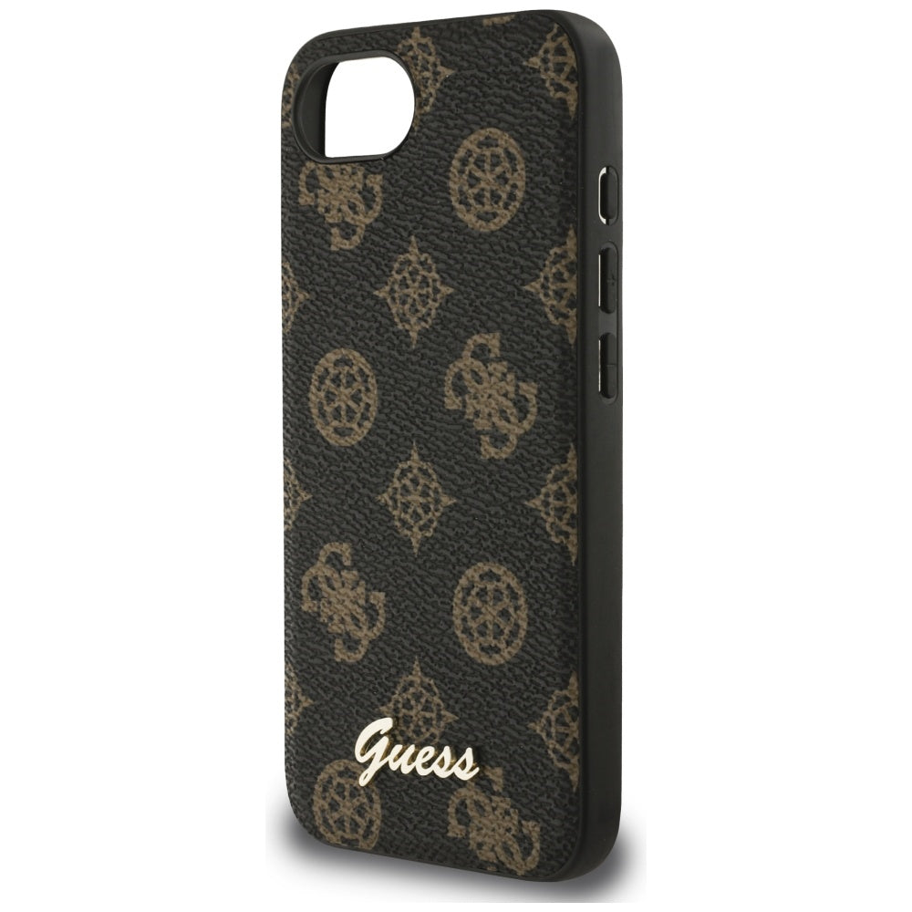 Guess - Peony Script MagSafe (GUHMPSE4PGPYSK) - iPhone 16e / iPhone 17e - Black