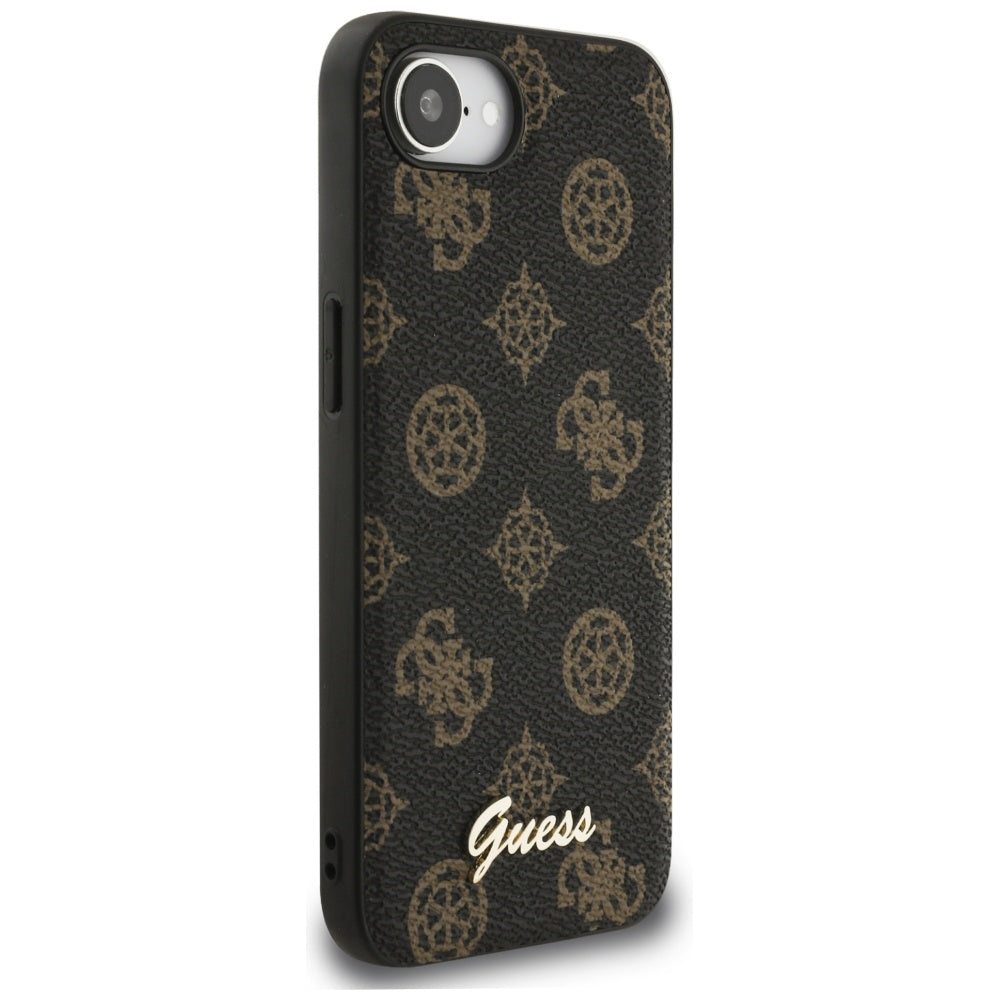 Guess - Peony Script MagSafe (GUHMPSE4PGPYSK) - iPhone 16e / iPhone 17e - Black