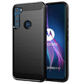 Techsuit - Carbon Silicone - Motorola One Fusion Plus - Black