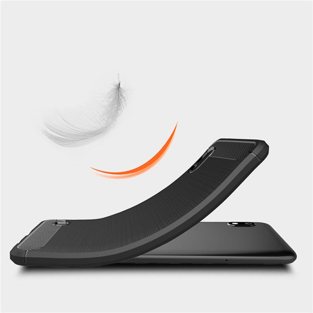 Techsuit - Carbon Silicone - Samsung Galaxy A10 / M10 - Black