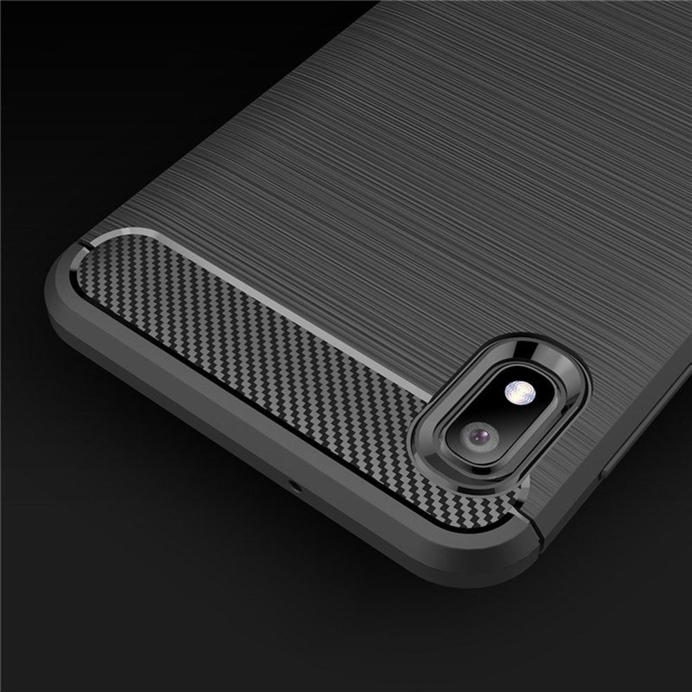 Techsuit - Carbon Silicone - Samsung Galaxy A10 / M10 - Black