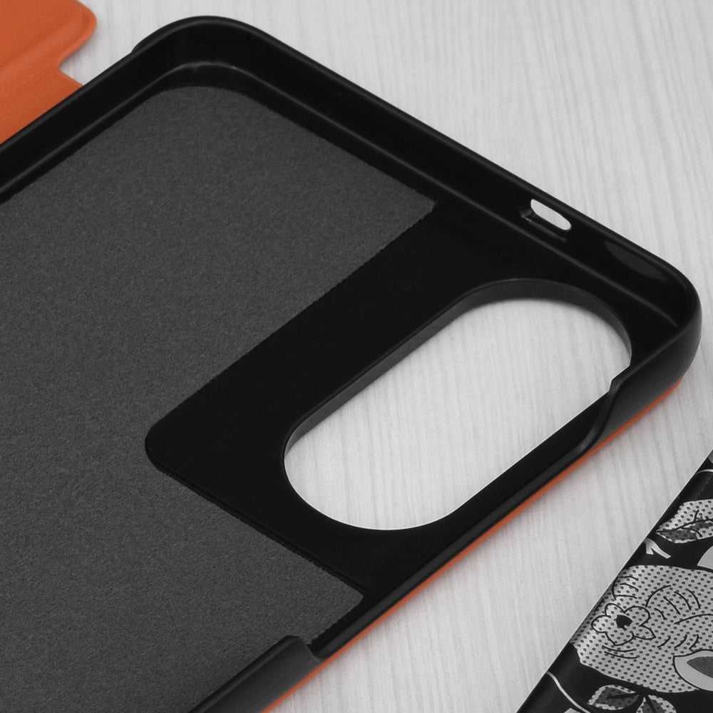 Techsuit - eFold Series - Samsung Galaxy S25 Edge - Orange