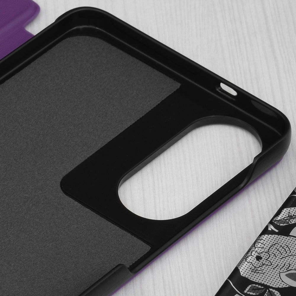 Techsuit - eFold Series - Samsung Galaxy S25 Edge - Purple