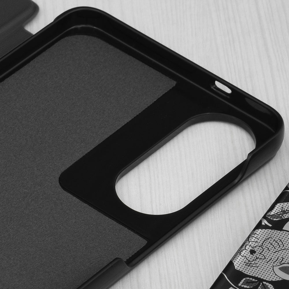 Techsuit - eFold Series - Samsung Galaxy S25 Edge - Black