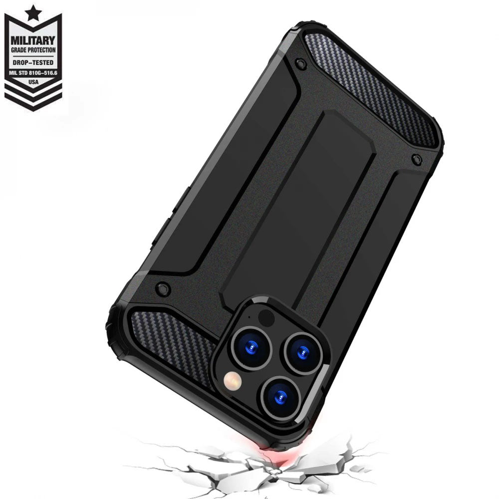 Techsuit - Hybrid Armor - Xiaomi Redmi Note 14 4G (Regional) - Black