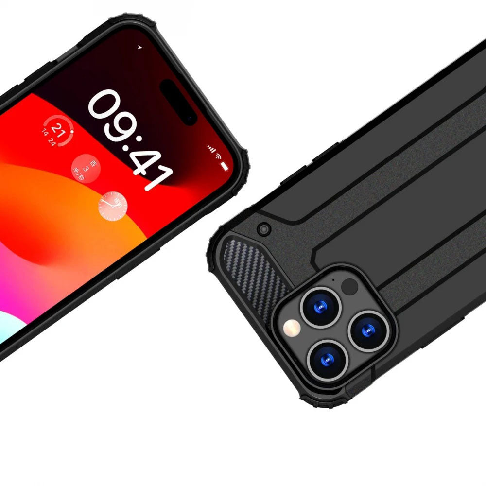 Techsuit - Hybrid Armor - Xiaomi Redmi Note 14 5G - Black
