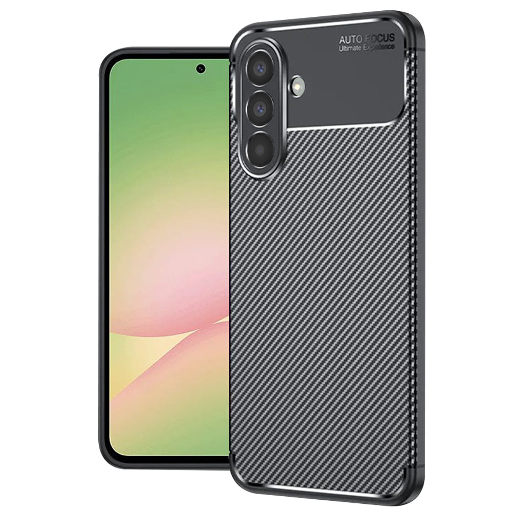 Techsuit - CarbonFiber - Samsung Galaxy A56 5G - Black
