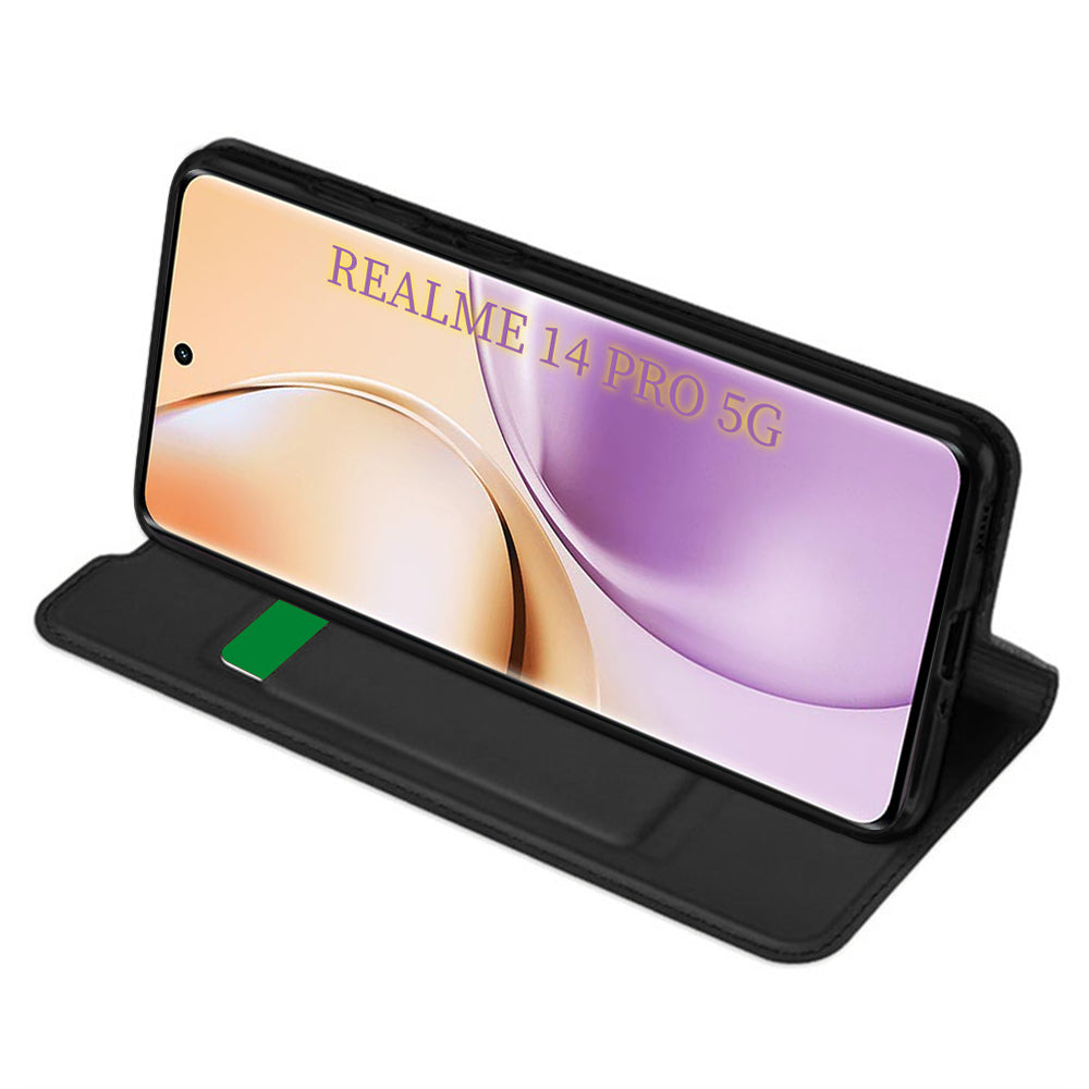 Techsuit - Magskin Book - Realme 14 Pro - Black