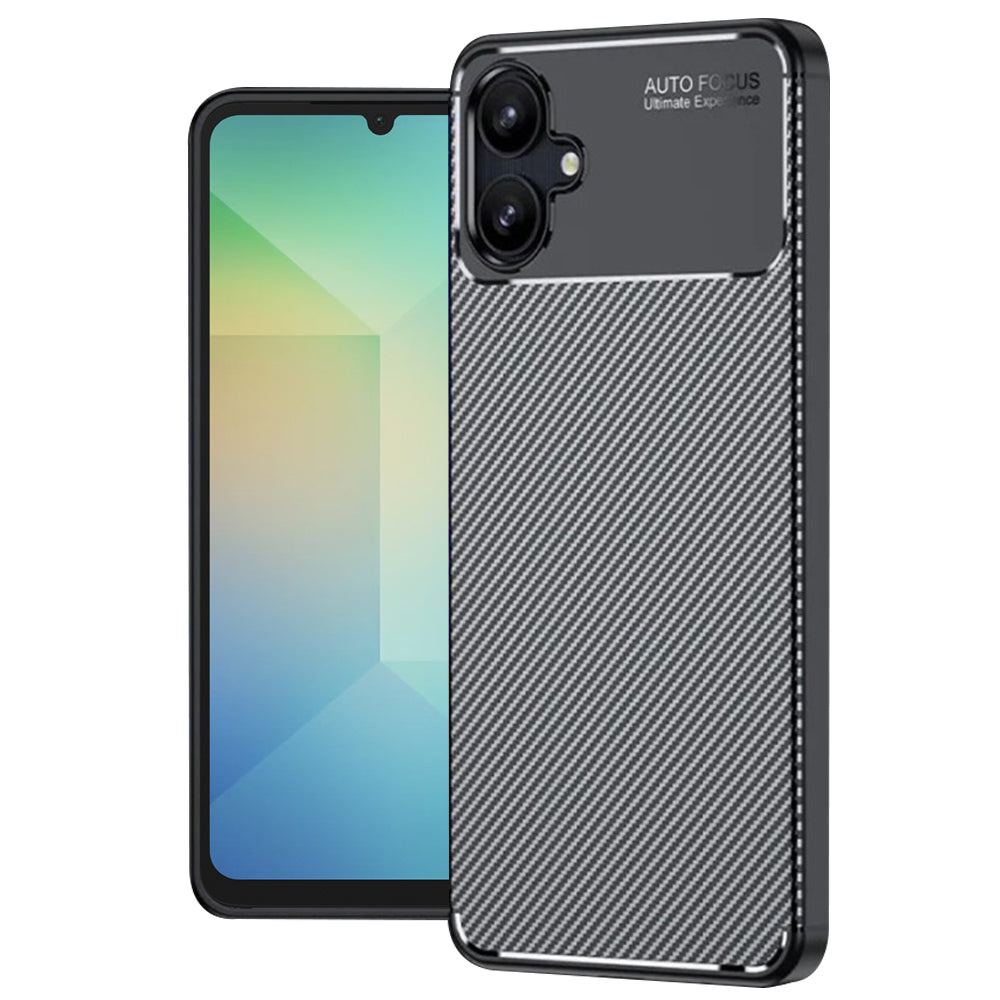 Techsuit - CarbonFiber - Samsung Galaxy A06 - Black