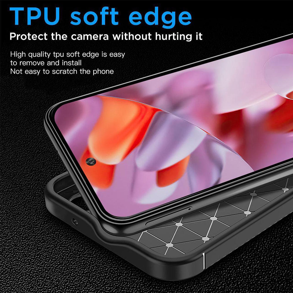 Techsuit - CarbonFiber - Google Pixel 9 Pro - Black