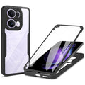 Techsuit - ColorVerse 360 Series + Screen Protector - Oppo Reno13 Pro - Black