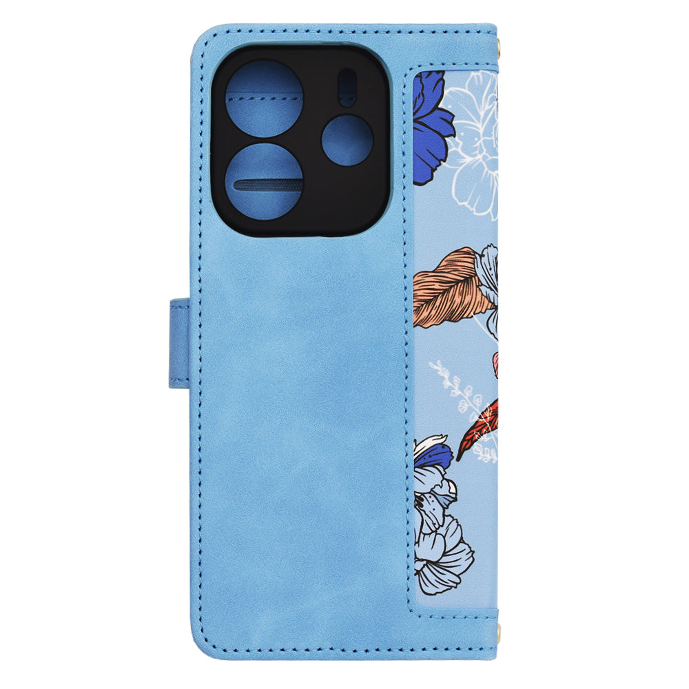 Techsuit - FlipCraft - Xiaomi Redmi Note 14 4G (Regional) - Vibrant Blue
