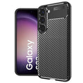 Techsuit - CarbonFiber - Samsung Galaxy S23 - Black