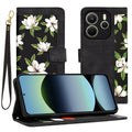 Techsuit - FlipCraft - Xiaomi Redmi Note 14 4G (Regional) - Flowers of the Dawn