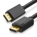 Ugreen - Video Cable DP102 (10211) - DP to DP, Universal, for Laptop, TV, High Definition, 4K@60Hz, 1.2V, 2m - Black