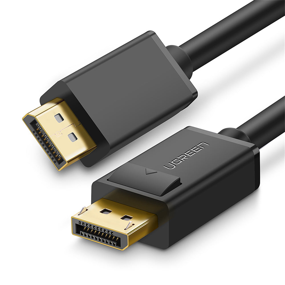 Ugreen - Video Cable DP102 (10211) - DP to DP, Universal, for Laptop, TV, High Definition, 4K@60Hz, 1.2V, 2m - Black