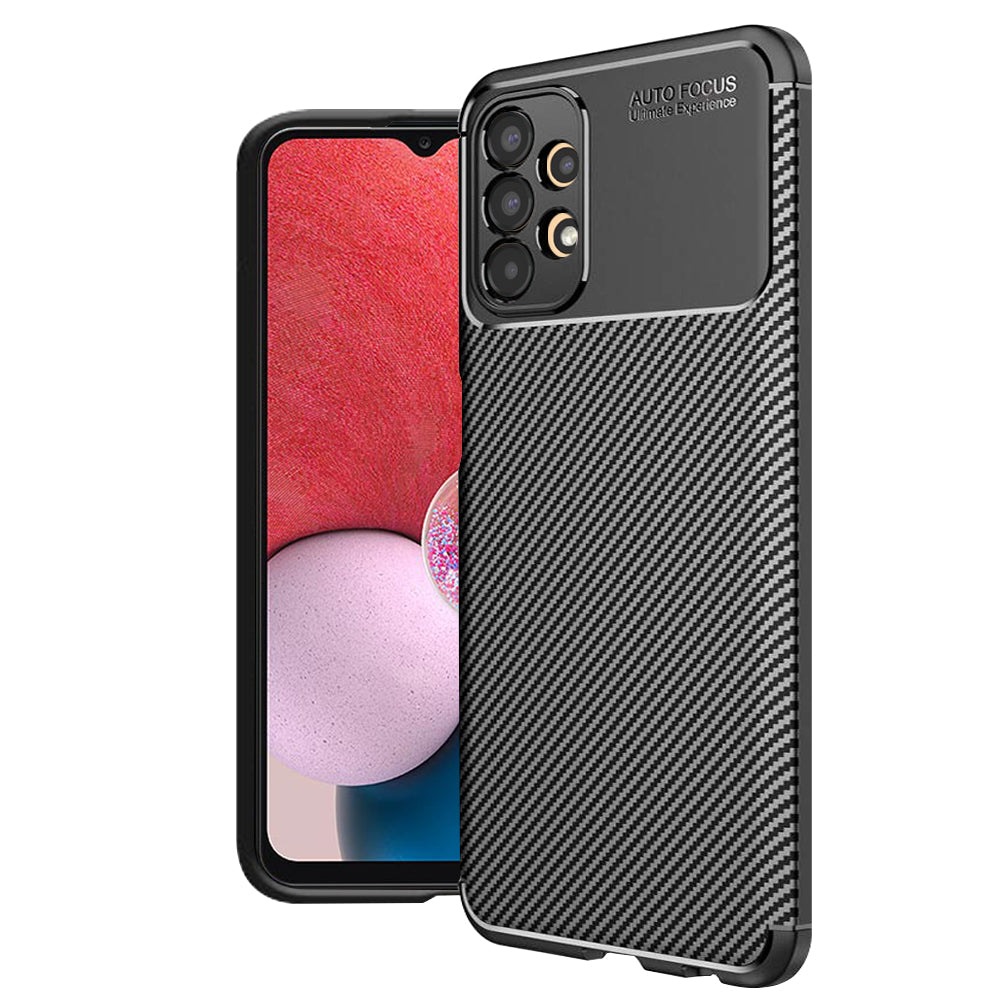 Techsuit - CarbonFiber - Samsung Galaxy A13 4G - Black
