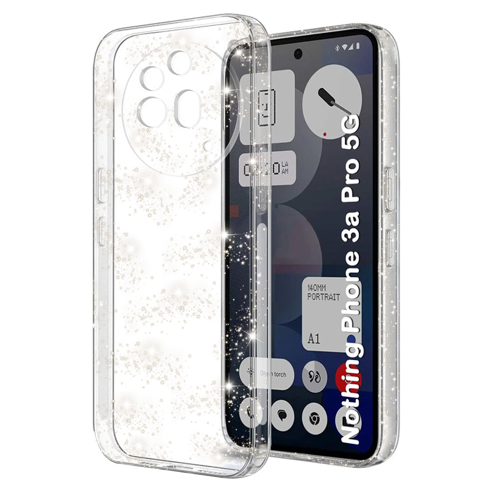 Techsuit - SparkleSkin Series - Nothing Phone (3a) Pro - Clear