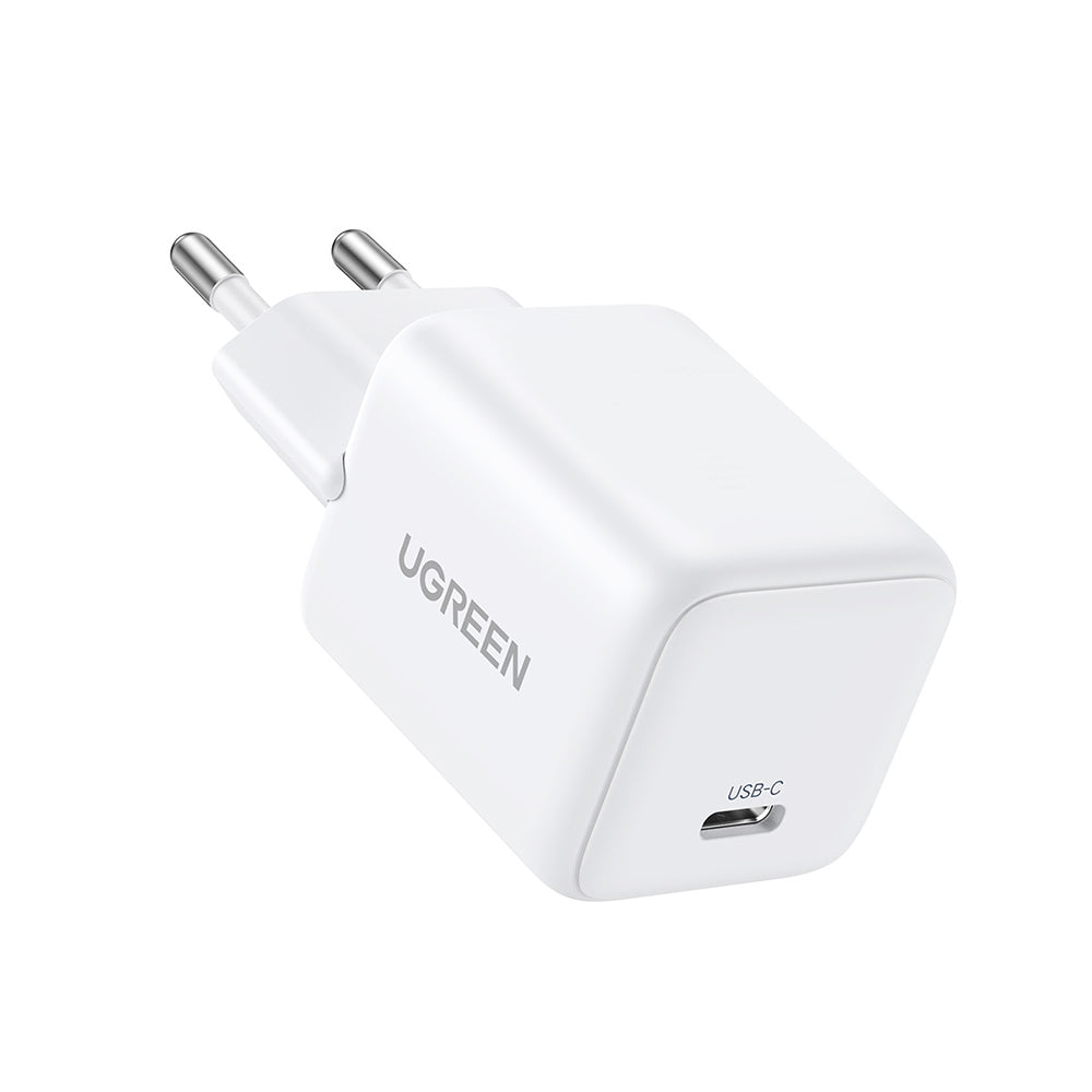 Ugreen - Wall Charger X512 (55554) - USB-C, GaN, Fast Charging, 20W, PD3.0, QC4, 3A - White