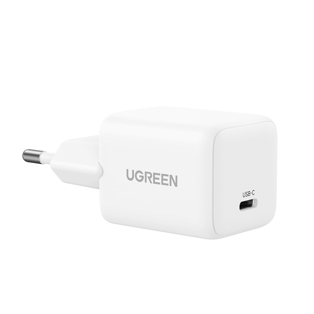 Ugreen - Wall Charger X512 (55554) - USB-C, GaN, Fast Charging, 20W, PD3.0, QC4, 3A - White