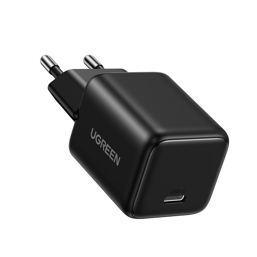 Ugreen - Wall Charger X512 (55553) - USB-C, GaN, Fast Charging, 20W, PD3.0, QC4, 3A - Black