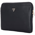 Guess - Computer Sleeve Grained Triangle Logo (GUCS14ZPGTSPSK) - for Laptop, Tablet 14", Zipper, Pocket, Eco-Leather - B