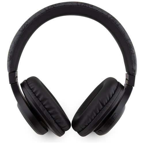 Guess - Wireless Headphones 4G Tone on Tone Script Logo (GUBH604FEMK) - Bluetooth 5.3, USB-C, Over-ear, 300mAh - Black