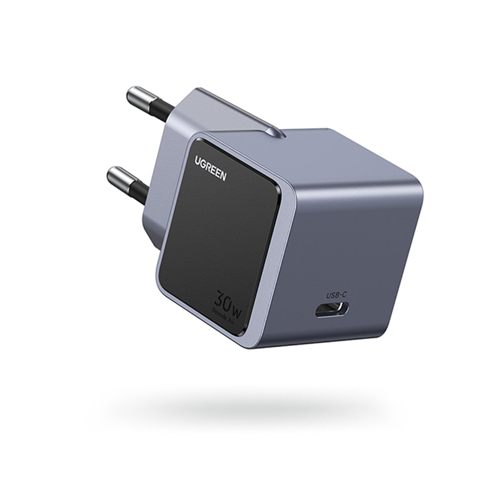 Ugreen - Wall Charger Nexode S X503 (35041) - Type-C, GaN, Fast Charging, 30W, 3A, PD3.0, QC4.0+ - Grey