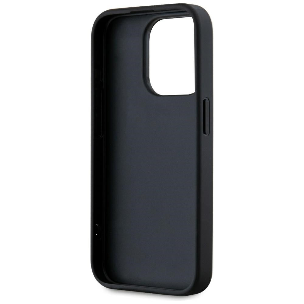 Karl Lagerfeld - Saffiano Athleisure Stripes Cord (KLHCP15LPAMSCNSR) - iPhone 15 Pro - Red