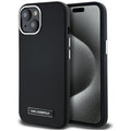 Karl Lagerfeld - Leather MagSafe (KLHMP15SPGMSRPK) - iPhone 15 - FW Metal Plate