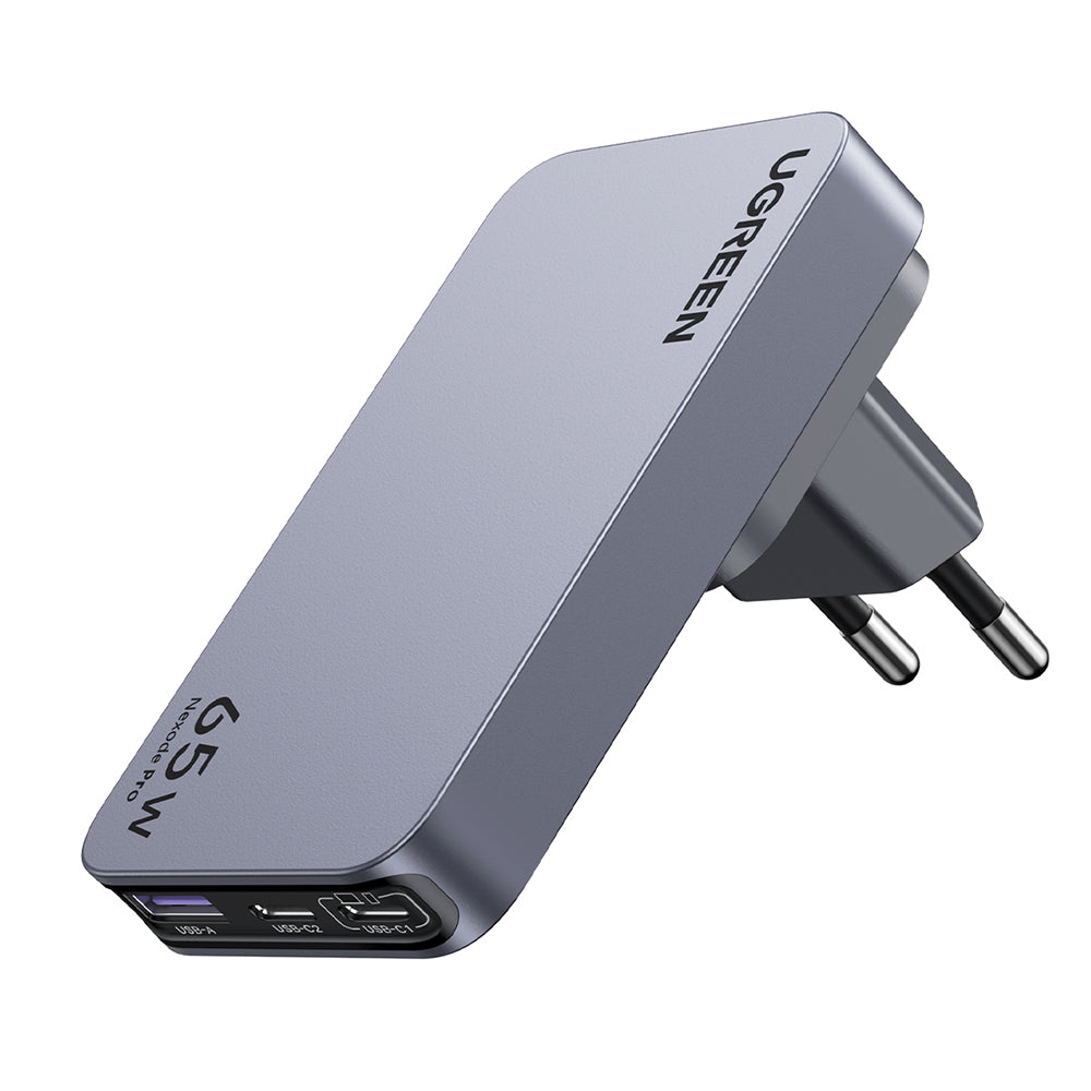 Ugreen - Wall Charger Nexode Pro X753 (25356) - GaN, Fast Charging, Ultra-Slim, USB, 2x Type-C, 65W, 3A, PD3.0, QC4.0+ -