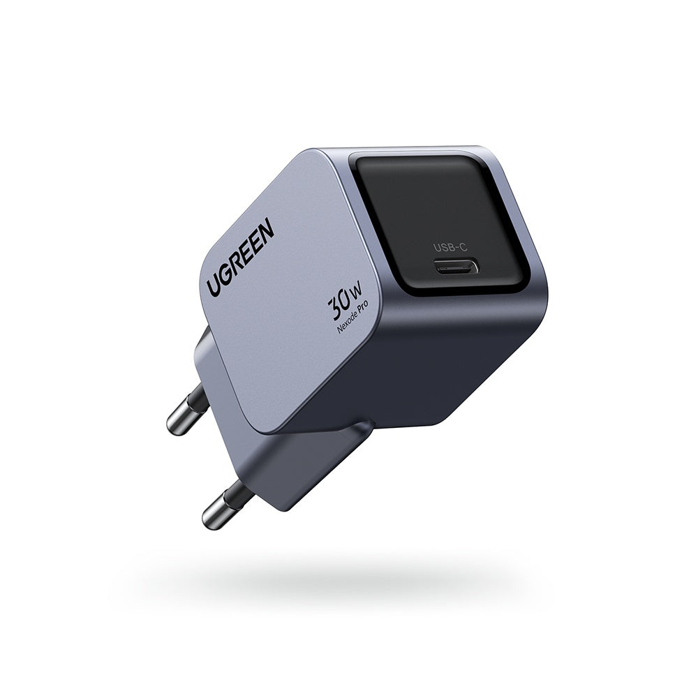Ugreen - Wall Charger Nexode Pro X703 (35006) - Type-C, GaN, Fast Charging, 30W, 3A, PD3.0, QC4.0+ - Grey