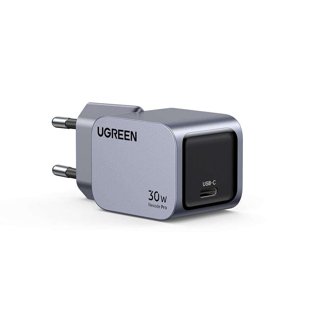 Ugreen - Wall Charger Nexode Pro X703 (35006) - Type-C, GaN, Fast Charging, 30W, 3A, PD3.0, QC4.0+ - Grey