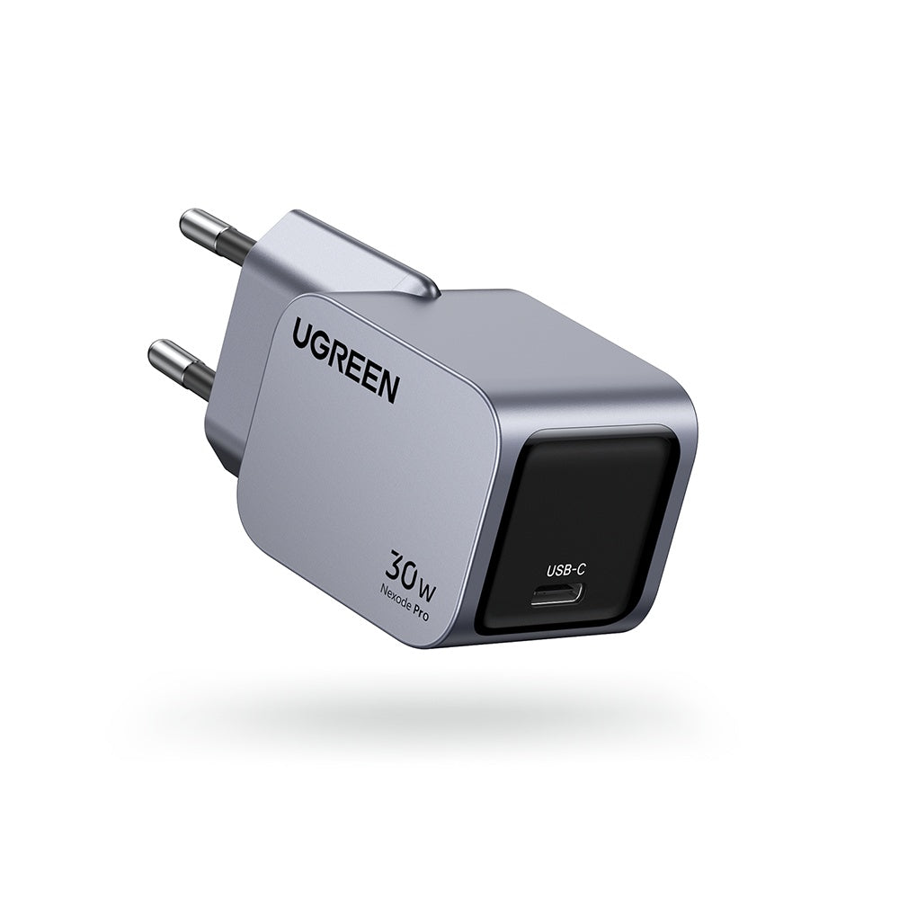 Ugreen - Wall Charger Nexode Pro X703 (35006) - Type-C, GaN, Fast Charging, 30W, 3A, PD3.0, QC4.0+ - Grey