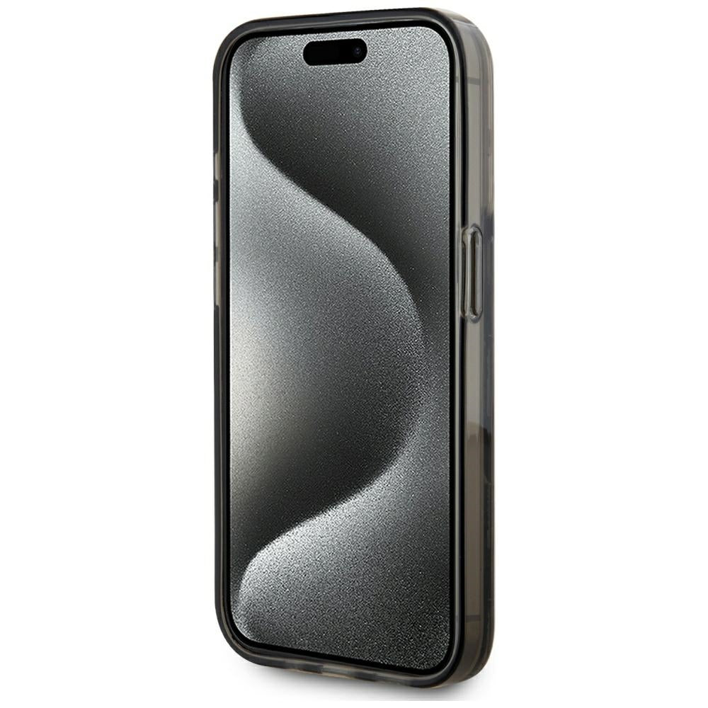 Karl Lagerfeld - Hardcase Liquid Glitter (KLHCP15XLKLGKCCK) - iPhone 15 Pro Max - Monogram