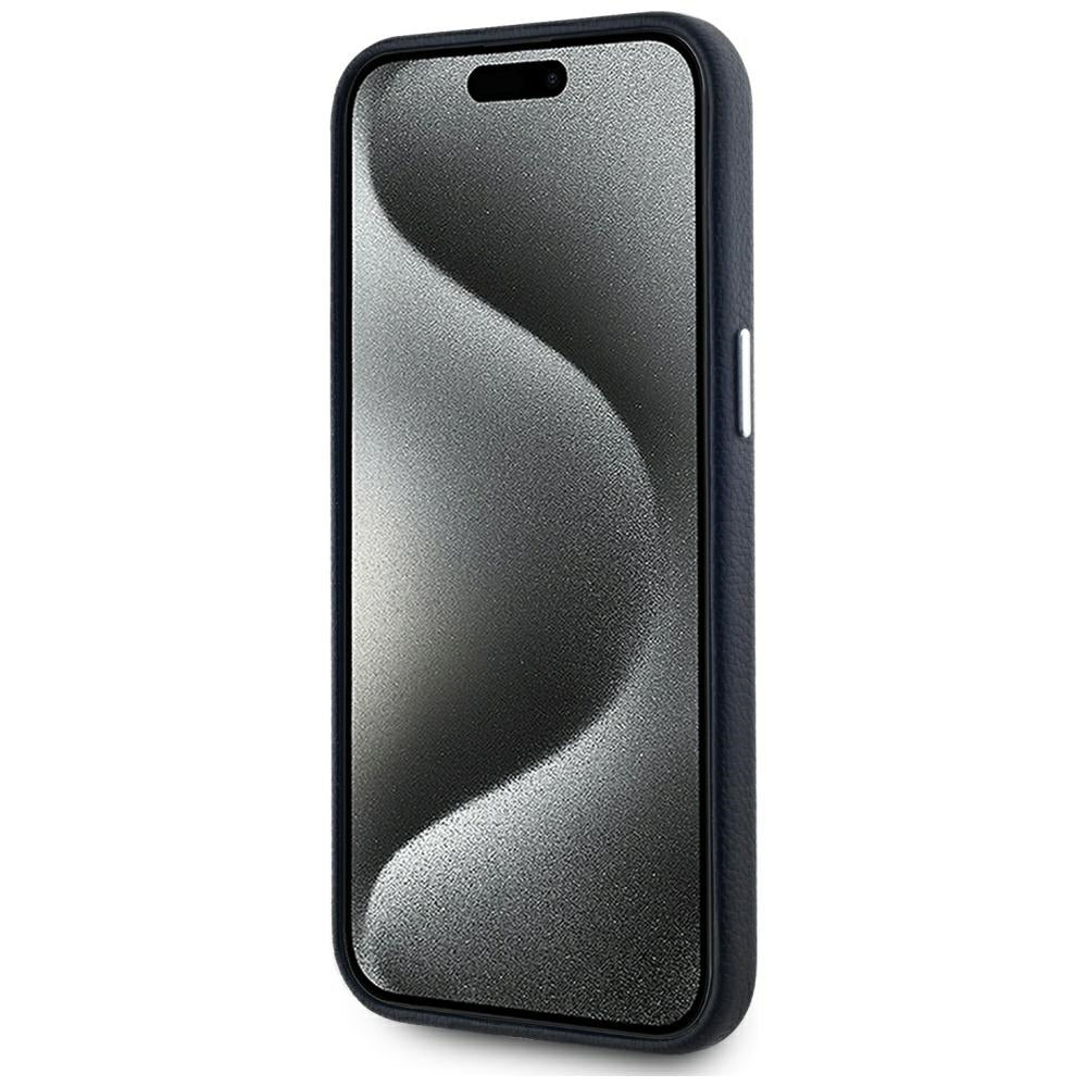 Karl Lagerfeld - Hardcase Leather (KLHCP15LPGWCMKHK) - iPhone 15 Pro - Hotel RSG