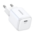 Ugreen - Wall Charger Nexode CD319 (15326) - Fast Charging, GaN, USB-C, 30W, 3A, QC4.0, PD3.0 - White