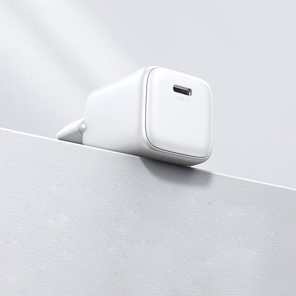 Ugreen - Wall Charger Nexode CD319 (15326) - Fast Charging, GaN, USB-C, 30W, 3A, QC4.0, PD3.0 - White