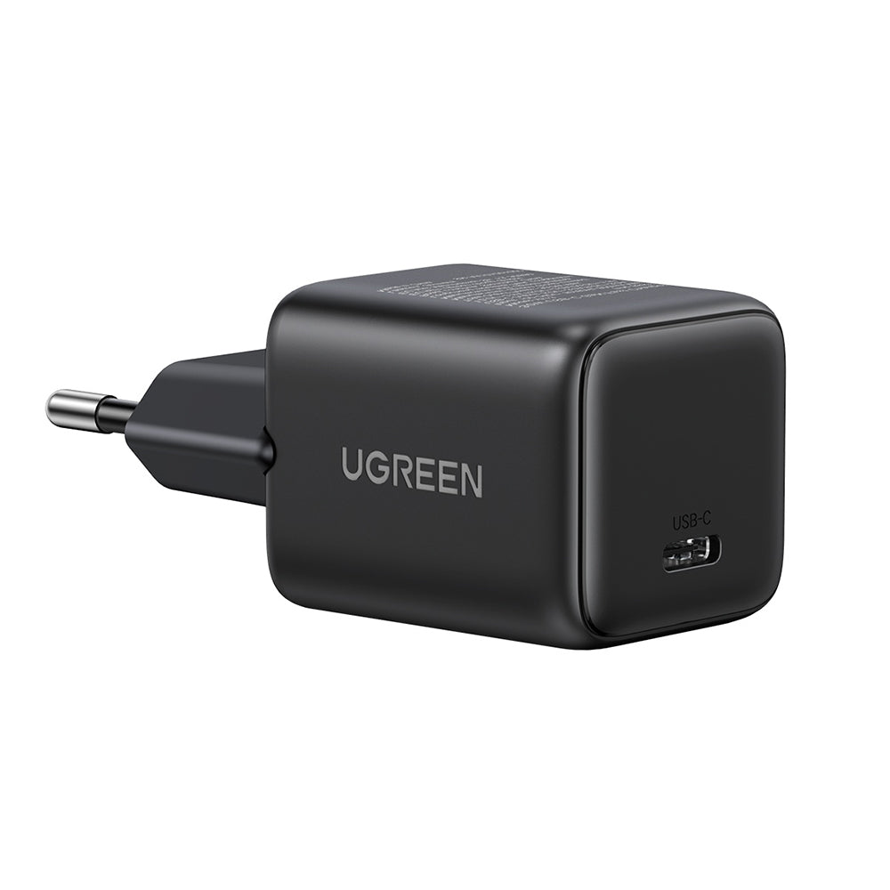 Ugreen - Wall Charger X513 (65007) - USB-C, GaN, Fast Charging, 30W, QC4, 5V/3A - Black