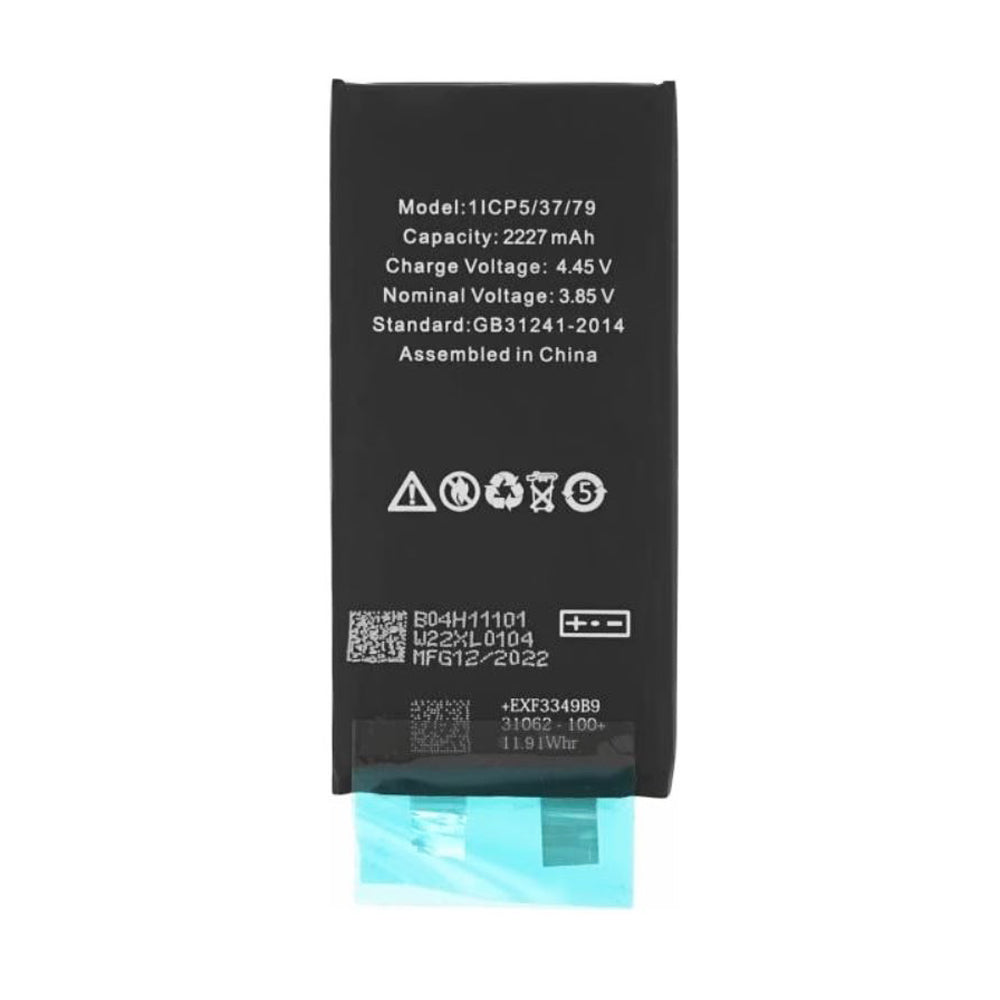 OEM - Smartphone Battery (18529) - without Flex-Cable - iPhone 12 Mini - 2227mAh - Black