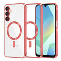 Husa de protectie Techsuit Luxury Crystal MagSafe compatibil cu Samsung Galaxy A16 4G / A16 5G, Roșu