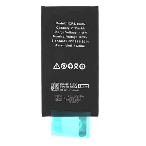 OEM - Smartphone Battery (18530) - without Flex-Cable - iPhone 12 / 12 Pro - 2815mAh - Black
