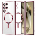 Techsuit - Luxury Crystal MagSafe - Samsung Galaxy S24 Ultra - Pink