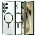 Techsuit - Luxury Crystal MagSafe - Samsung Galaxy S24 Ultra - Deep Green