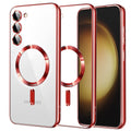 Techsuit - Luxury Crystal MagSafe - Samsung Galaxy S23 Plus - Red