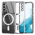 Techsuit - Luxury Crystal MagSafe - Samsung Galaxy S22 5G - Silver
